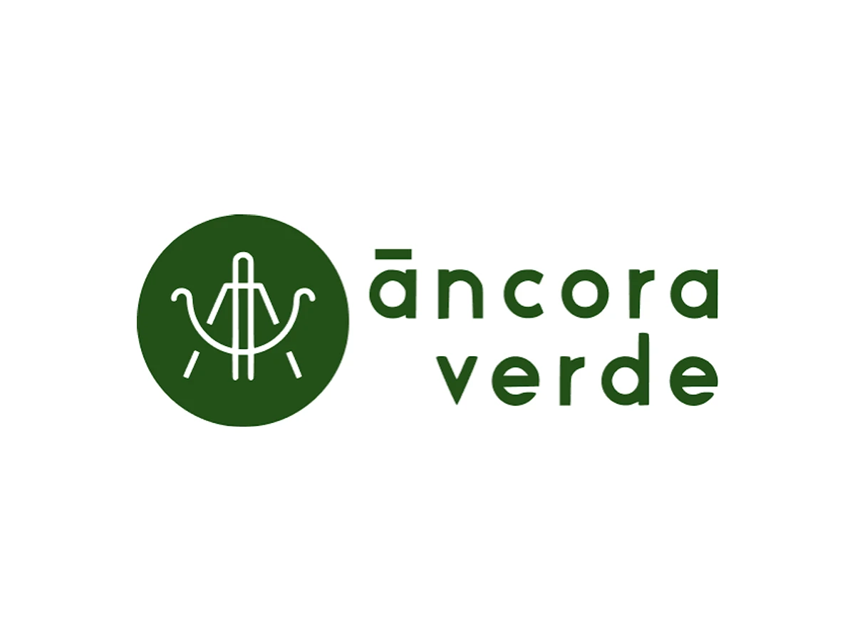 Peça de marca do projeto Âncora Verde Contabilidade.