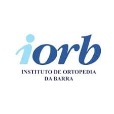 Peça de marca do projeto IORB – Instituto de Ortopedia do RJ.